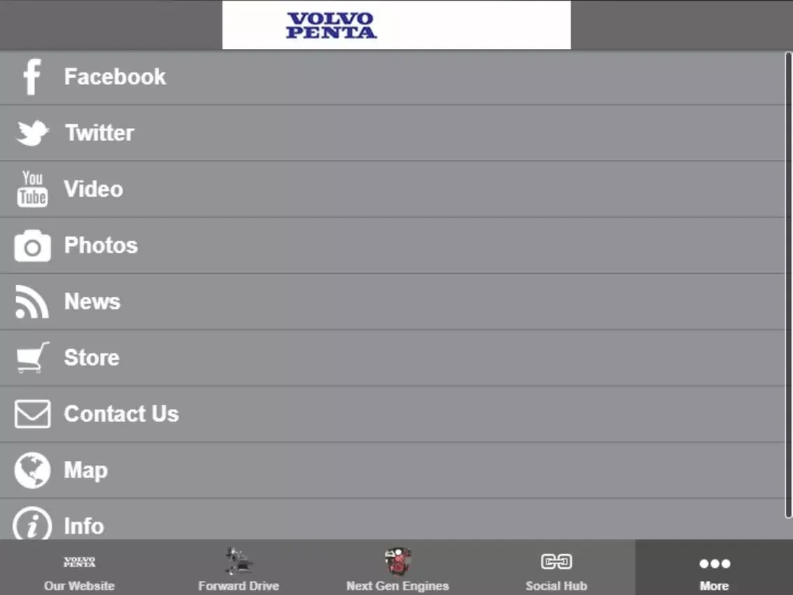 Captures d'écran de VP Access iPad 