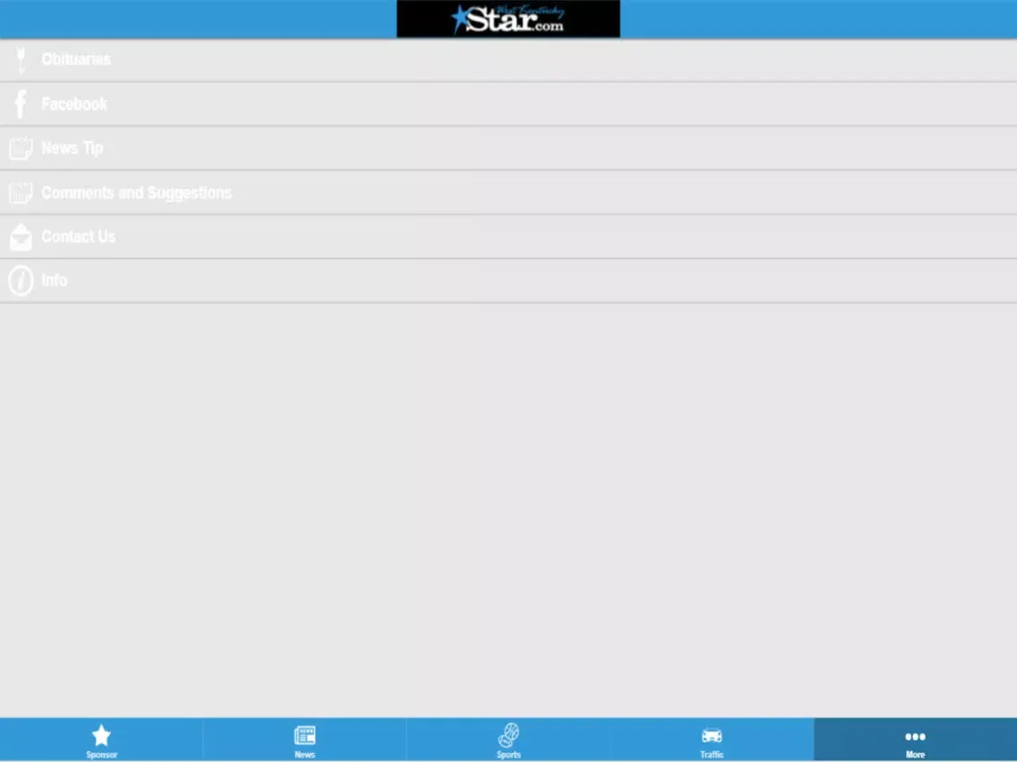 West KY Star iPad  سکرین شاٹس