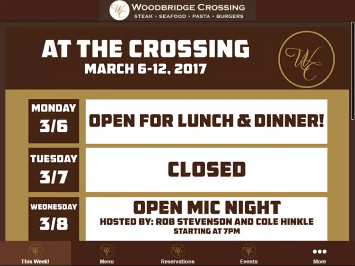 Captures d'écran de Woodbridge Crossing iPad 