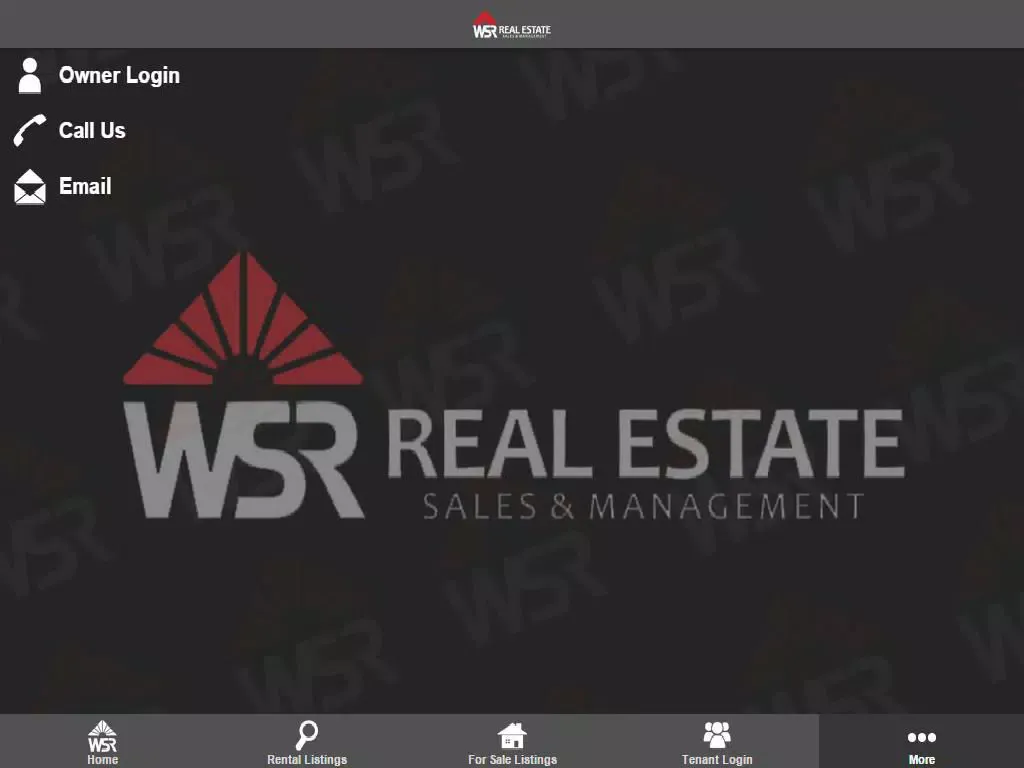 Zrzuty ekranu WSR Real Estate iPad 