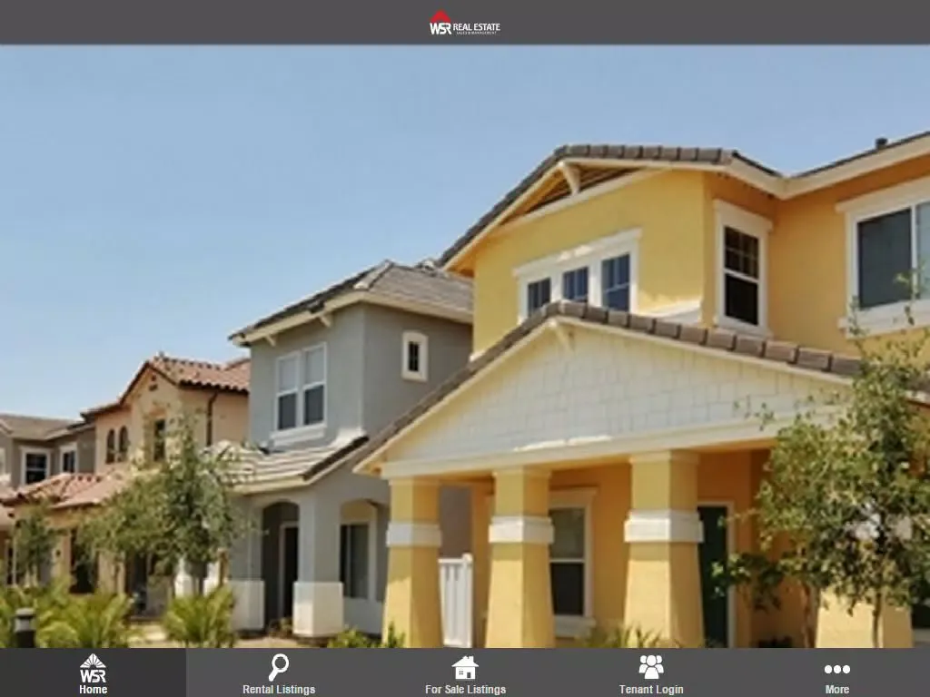 Zrzuty ekranu WSR Real Estate iPad 