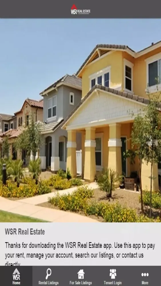 Zrzuty ekranu WSR Real Estate