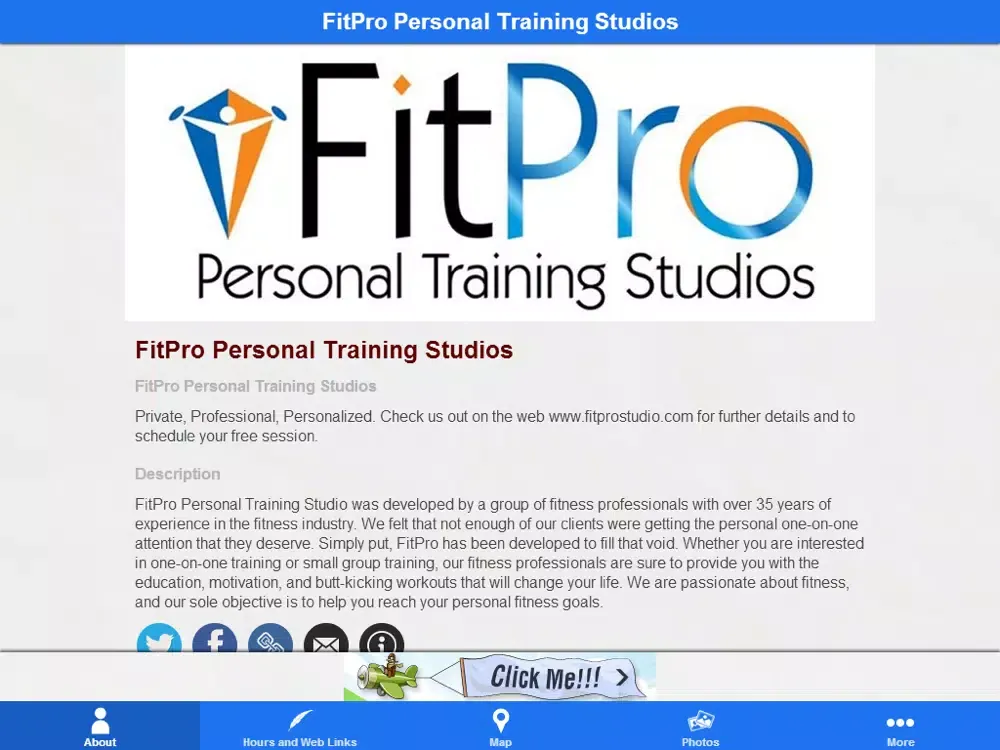 Screenshot di FitPro Personal Training Stu iPad 