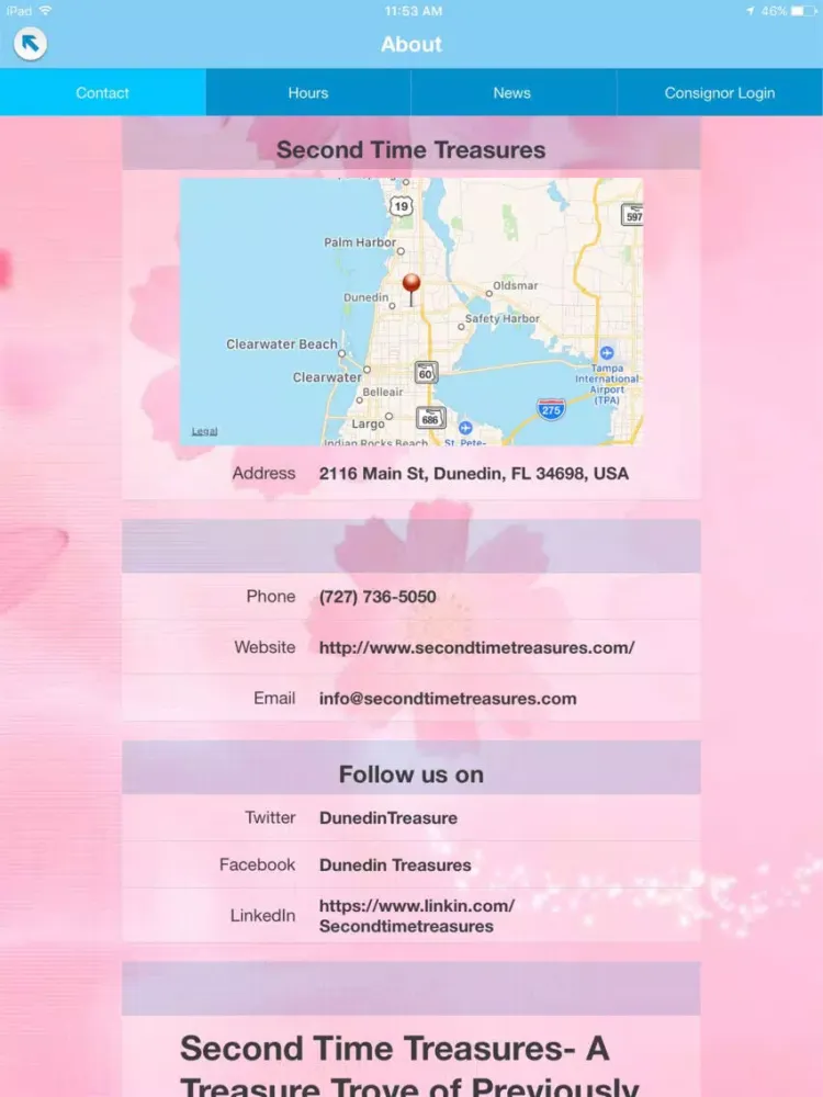 Second Time Treasures iPad 应用截图
