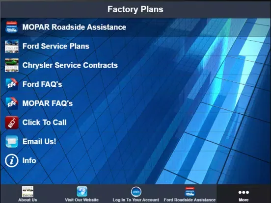 Capturas de tela do Factory Plans iPad 