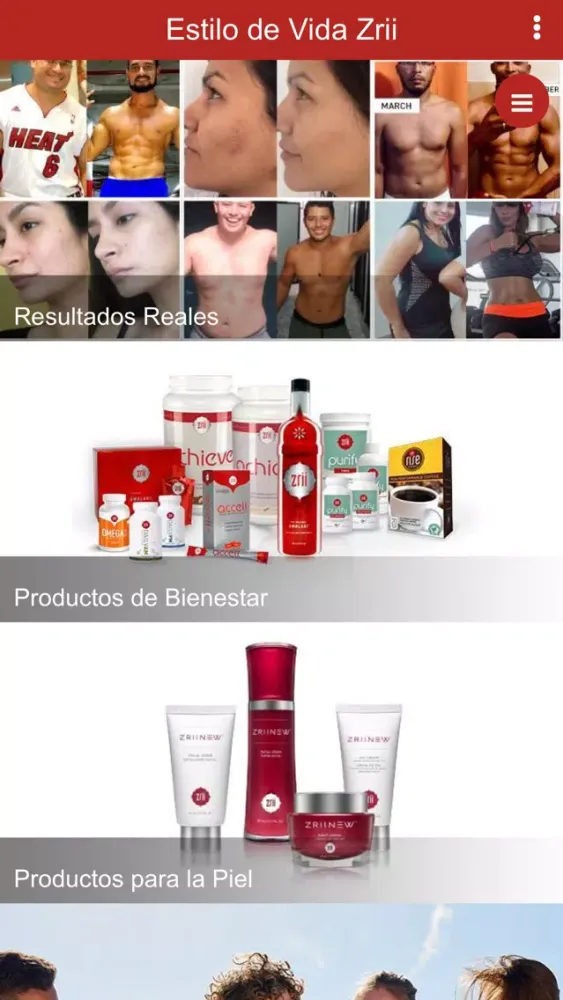 Zrzuty ekranu Estilo de Vida Zrii