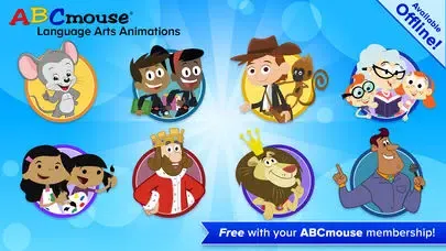 Captures d'écran de Language Arts Animations