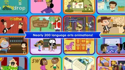 Captures d'écran de Language Arts Animations