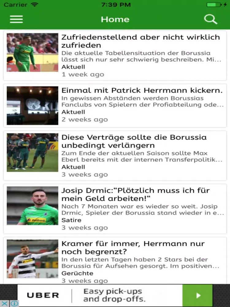 Fohlennews.de iPad  Screenshots