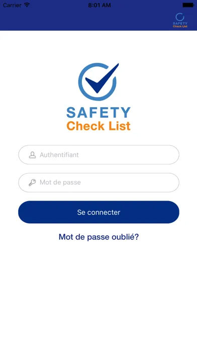 Safety Checklist スクリーンショット
