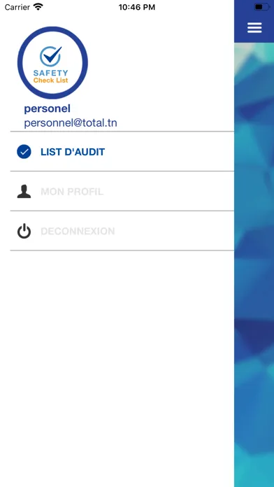 Safety Checklist スクリーンショット