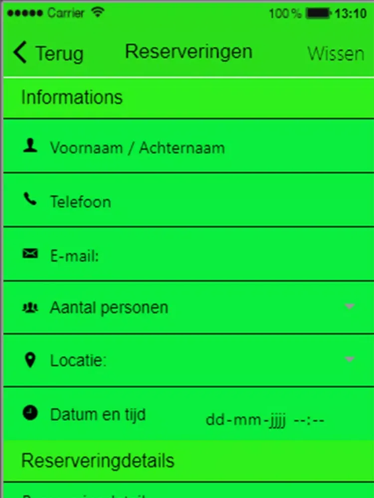 ภาพหน้าจอของ TAXI IN GRONINGEN iPad 