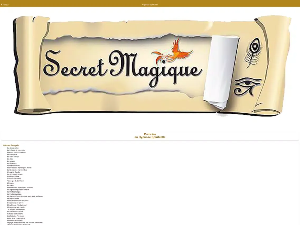 Secret magique iPad  স্ক্রিনশট