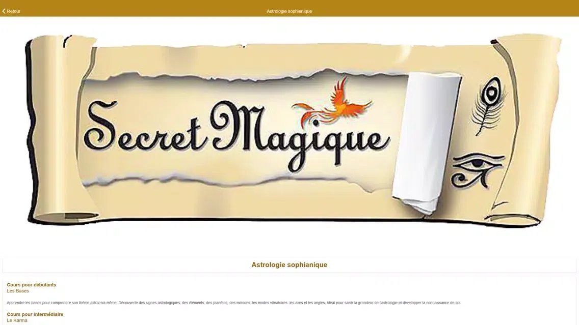 Secret magique স্ক্রিনশট