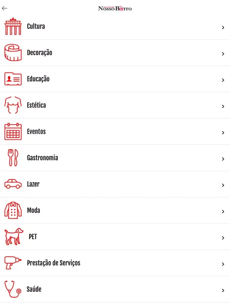 تصاویر Jornal e Revista Nosso Bairro iPad 