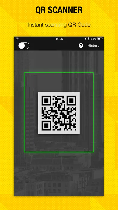 Capturas de tela do QR SCANNER - Reader for codes