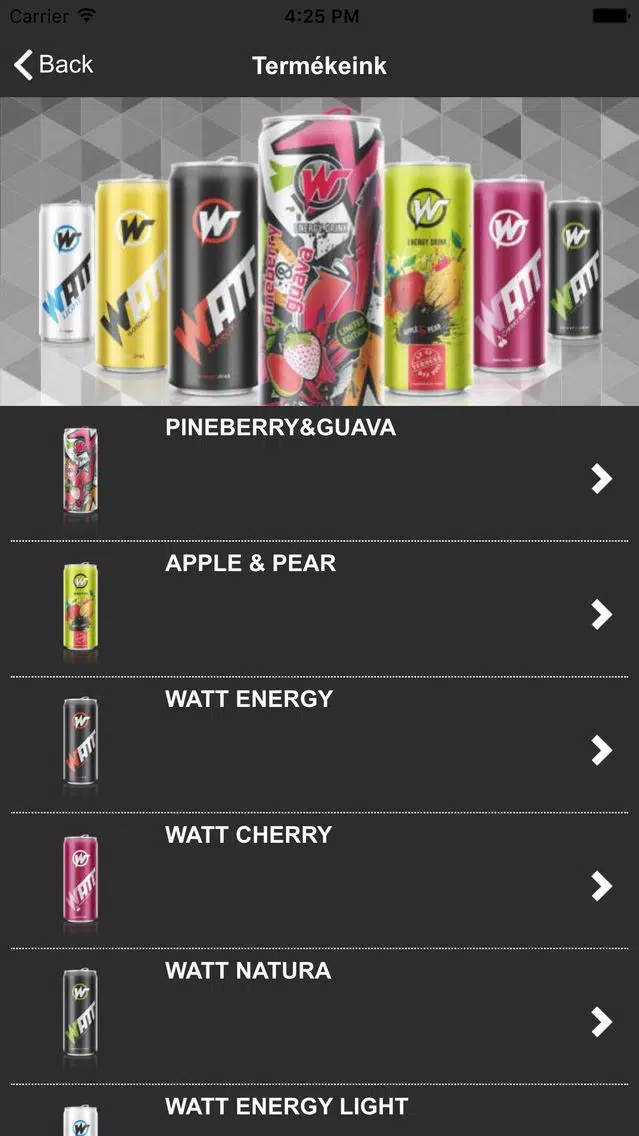 Watt's app 스크린샷