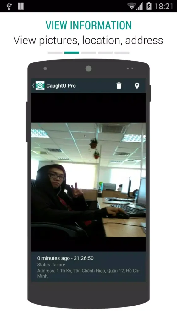CaughtU Pro Screenshots