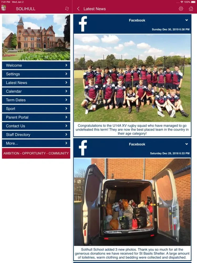 Solihull School iPad 应用截图