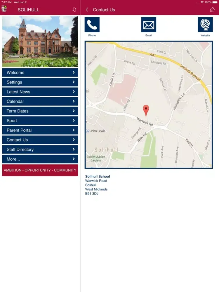 Solihull School iPad 应用截图