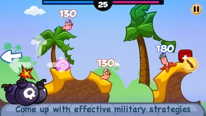 Tangkapan layar Worm Battle: Wormageddon