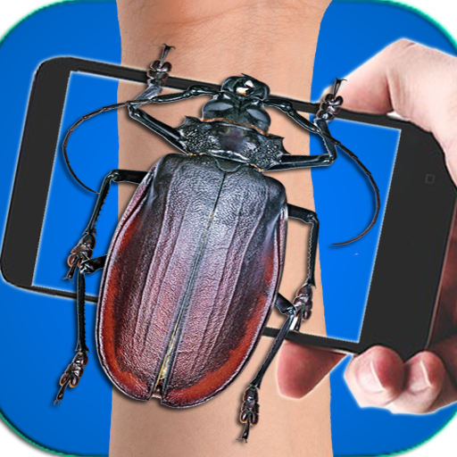 Beetle On Hand Mega Joke