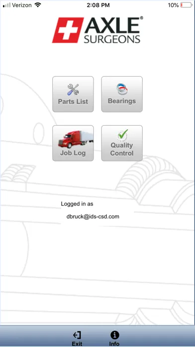 Tangkapan skrin Axle Surgeons Mobile