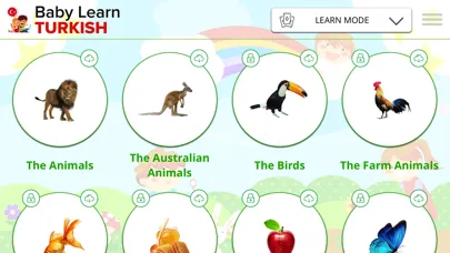 ภาพหน้าจอของ Baby Learn - TURKISH
