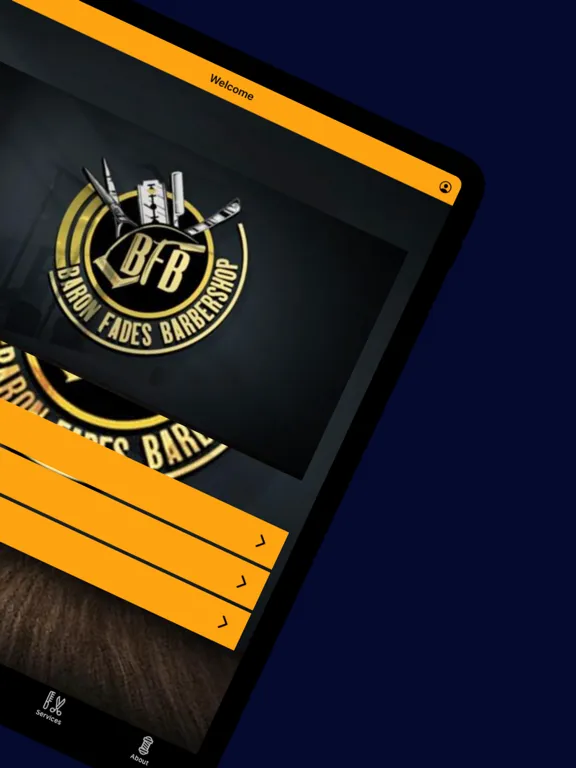 Zrzuty ekranu Baron Fades Barbershop iPad 
