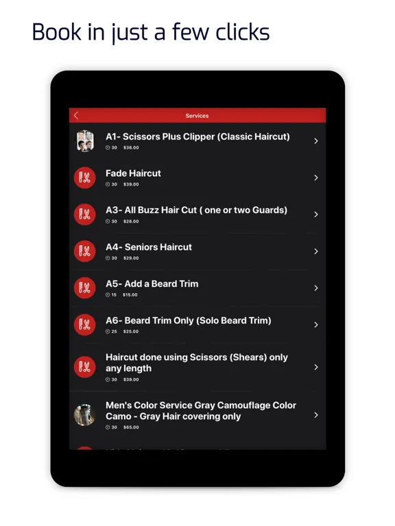 Zrzuty ekranu BeliSf iPad 
