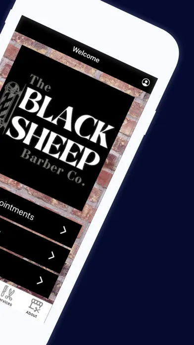 Tangkapan layar The Black Sheep Barber Company