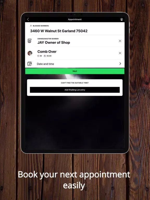 Blessed Barbers iPad 应用截图