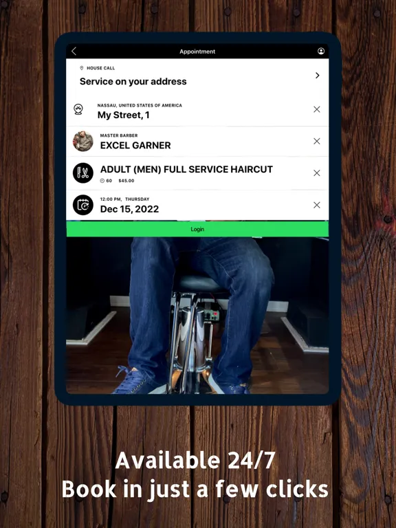 Zrzuty ekranu Buster's Barber Bus iPad 