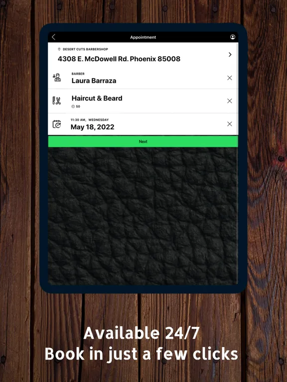 Desert Cuts Barbershop iPad  سکرین شاٹس