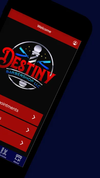 Tangkapan layar Destiny Barbershop