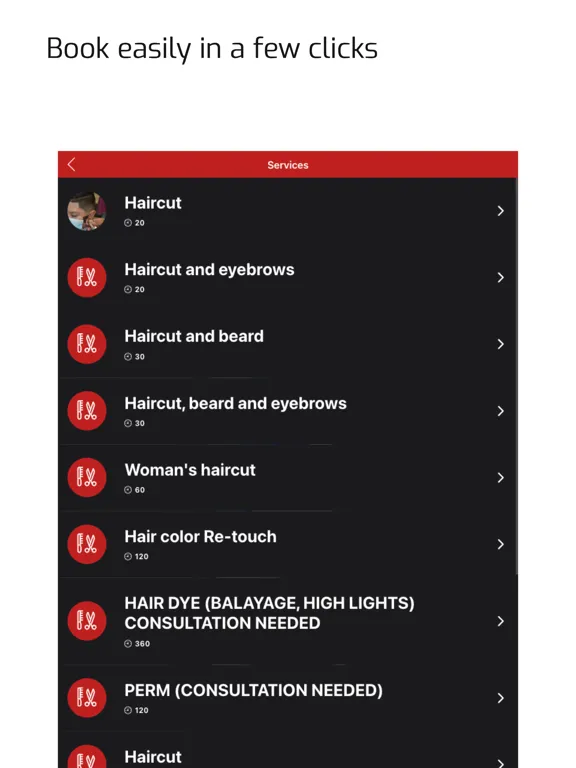 تصاویر ESTRELLA BEAUTY&BARBER iPad 