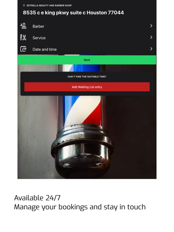 تصاویر ESTRELLA BEAUTY&BARBER iPad 