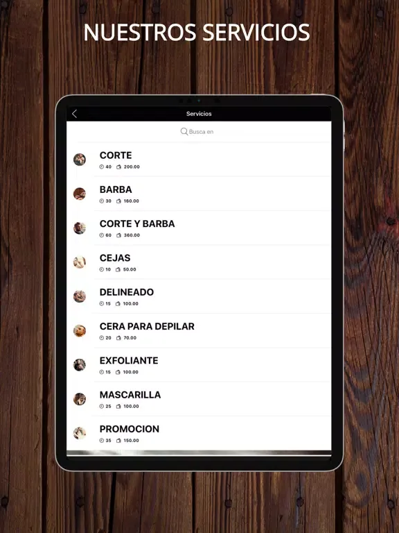 The Old School Fer Barber Shop iPad 應用截圖