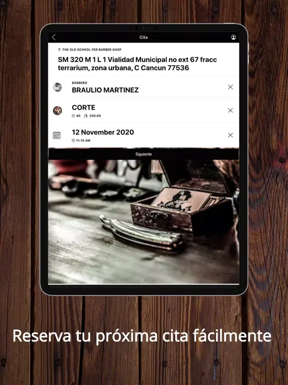 The Old School Fer Barber Shop iPad 應用截圖
