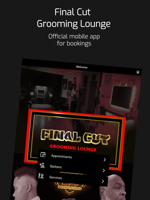 Final Cut Grooming Lounge iPad  Screenshots
