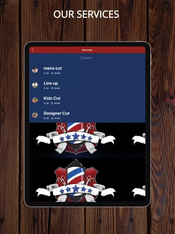 Five Starr Fades Barber Shop iPad  스크린샷