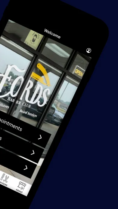 ภาพหน้าจอของ Fords Barber Club