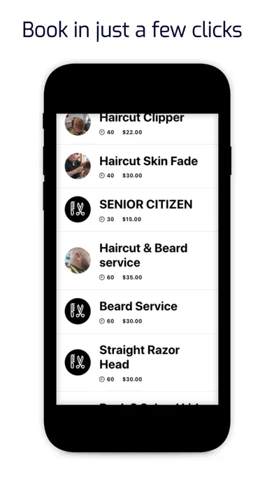 ภาพหน้าจอของ Fords Barber Club