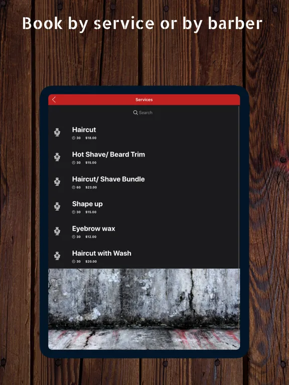 Screenshot di Freaks & Geeks Barbershop iPad 