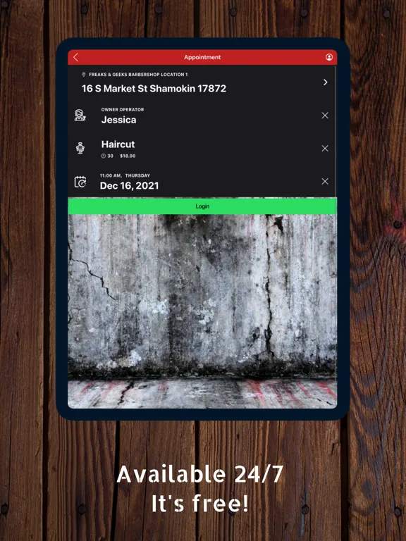 Screenshot di Freaks & Geeks Barbershop iPad 