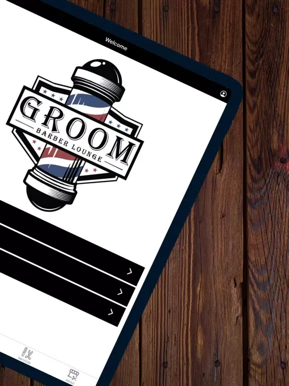 Ảnh chụp màn hình của GROOM Barber Lounge iPad 