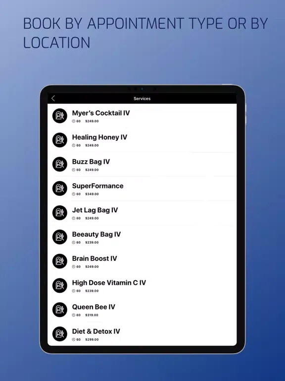 IV Nectar MD iPad  Screenshots