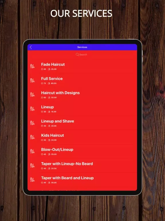 Screenshot di Jbs Barbershop iPad 