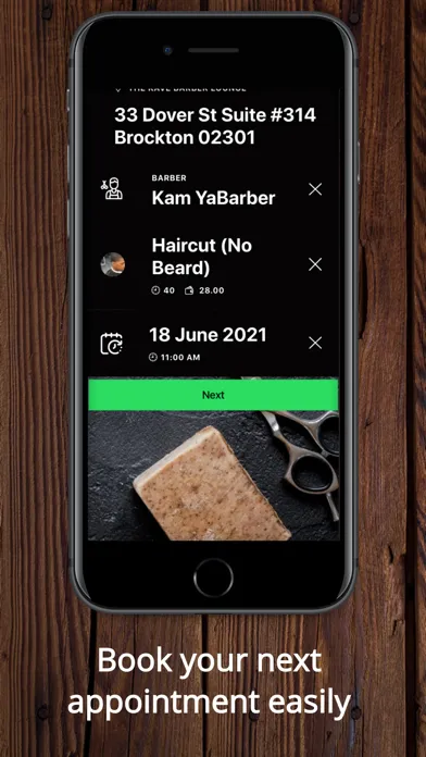 Capturas de tela do The Kave Barber Lounge