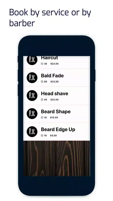 Leather and Blades Barber Shop स्क्रीनशॉट